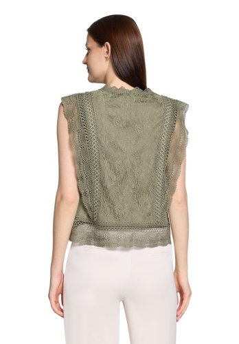 Vera Mont Bluse Lang Ohne Arm