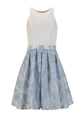 Swing Cocktailkleid mit Organza Rock