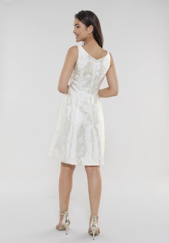 Swing Kleid Aus Jacquard