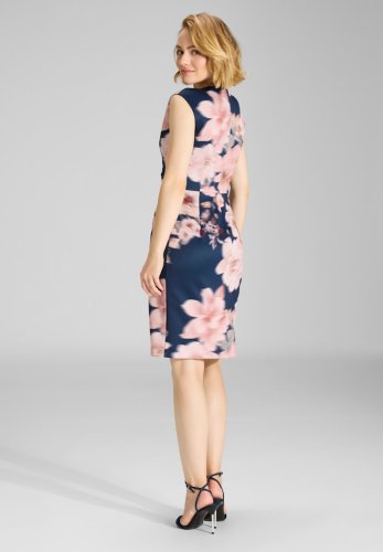 Swing Etuikleid Aus Floral Bedrucktem Scu