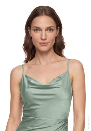 Vera Mont Kleid Lang ohne Arm