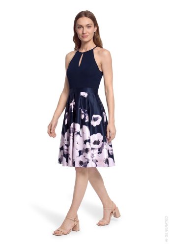 Vera Mont Kleid Kurz Ohne Arm