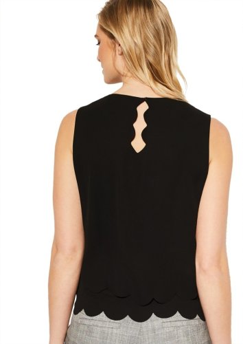 Comma Bluse Ärmellos