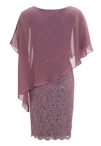 Swing Cocktailkleid Mit Überwurf