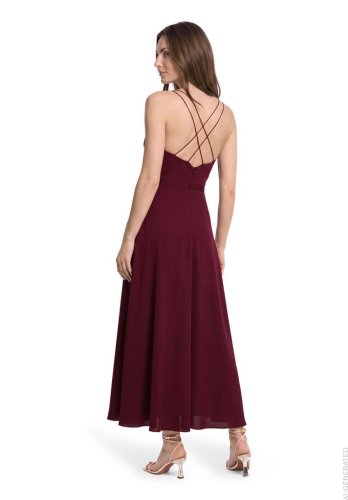 Vera Mont Kleid Lang ohne Arm