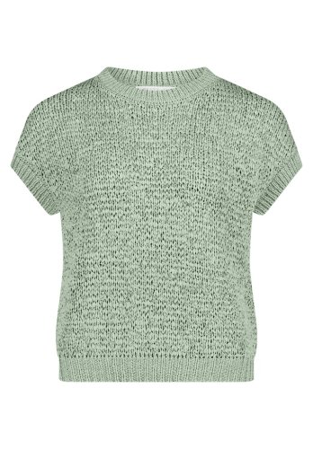 Betty & Co Strickpullover Kurz Ohne Arm