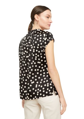 Comma Bluse Kurzarm