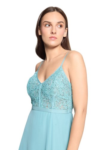 Vera Mont Kleid Lang Ohne Arm