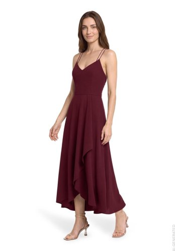 Vera Mont Kleid Lang ohne Arm