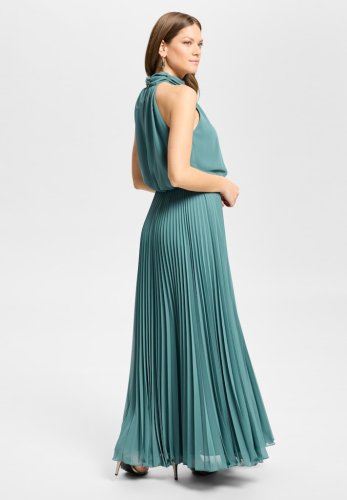 Swing Abendkleid Aus Chiffon Mit Plisseer