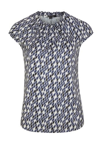 Comma Bluse Kurzarm