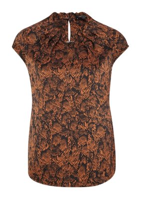 comma Bluse kurzarm