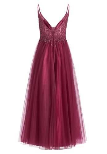 Swing Tüllkleid Mit Feiner Stickerei