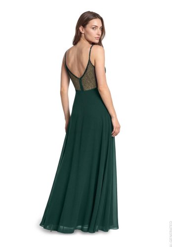 Vera Mont Kleid Lang ohne Arm