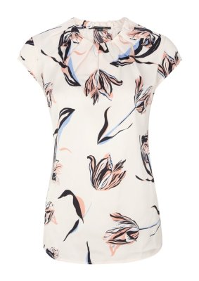comma BLUSE KURZARM