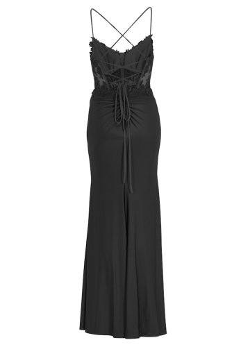 Swing Bodycon Kleid Mit Spitzenstickerei