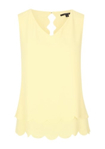 Comma Bluse Ärmellos