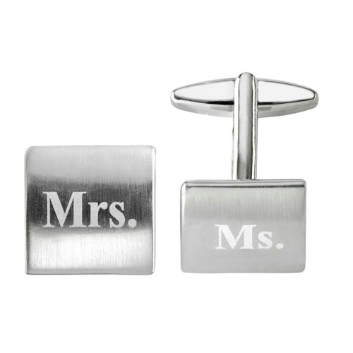 Lindenmann Lm Manschettenknöpfe Mr. + Mrs.