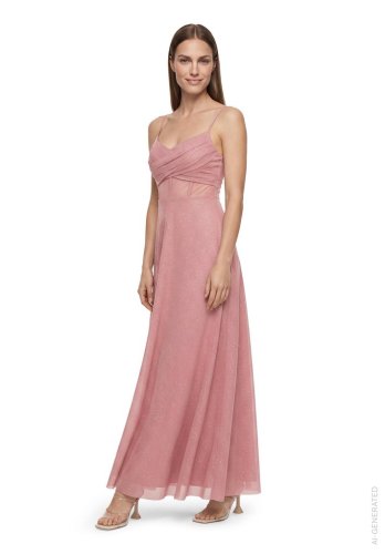 Vera Mont Kleid Lang Ohne Arm